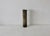 Scandinavian Style Handcrafted Modern Faux Bamboo Gray Glass Vase For Sale - Image 4 of 14