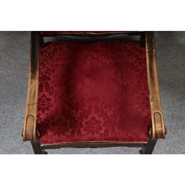 Antique Renaissance Armchair, 1900 For Sale - Image 18 of 18