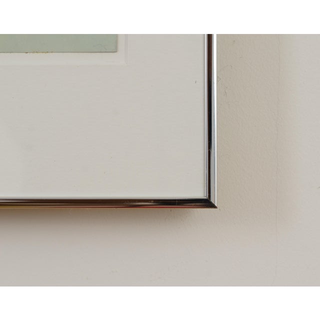 Metal Rolf Dalin, Swedish Österlen-Inspired Painting, 1980s, Oil Painting, Framed For Sale - Image 7 of 11