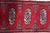 1960s 1960s, Handmade Vintage Uzbek Bukhara Rug 1' X 3.9' For Sale - Image 5 of 9