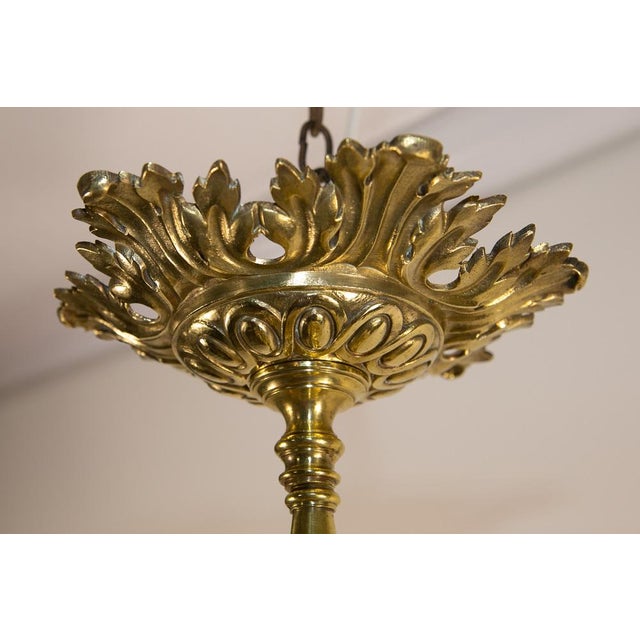 Ceiling Light from Muller Freres Luneville, France, 1930s For Sale - Image 3 of 8