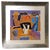 Jorge Vidal, Grupo Simanca Composition, 20th Century, Mixed Media, Framed For Sale