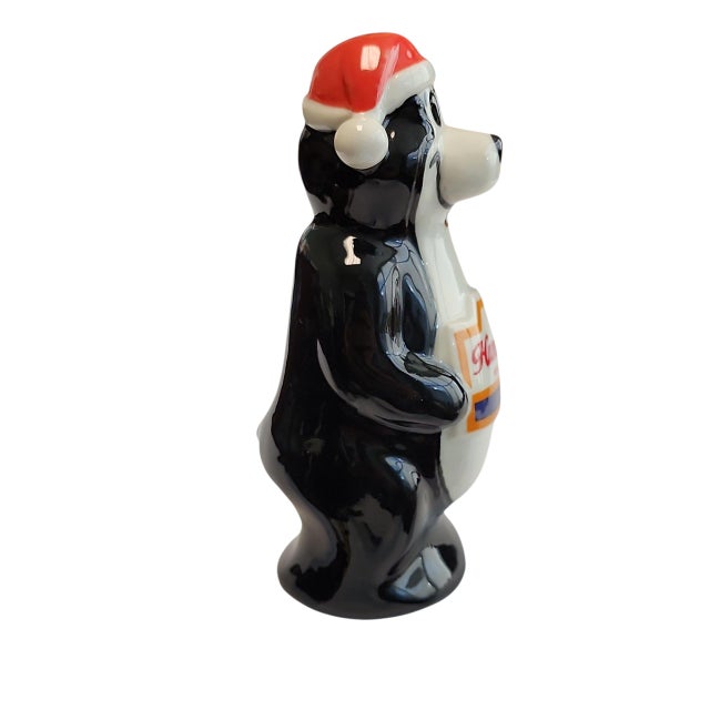1995 Hamm's Beer Santa's Helper Figurine For Sale - Image 4 of 6