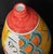 Red Modernist Abstract Ceramic Bottle Vase from Vietri For Sale - Image 8 of 10