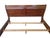 Traditional Traditional Cherry Finished King Size Sleigh Bed For Sale - Image 3 of 6
