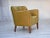 1960s Danish Armchairs in Green Wool and Ash Wood, 1960s, Set of 2 For Sale - Image 5 of 18