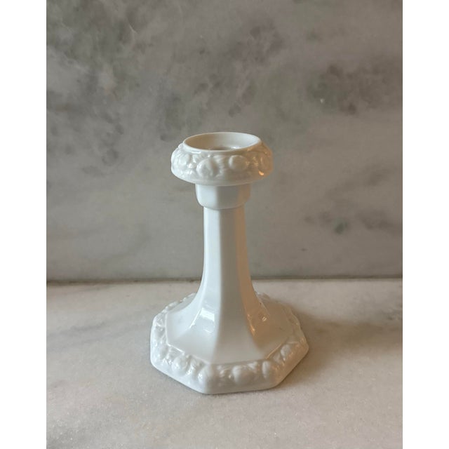 Rosenthal Vintage Rosenthal Maria Porcelain Candlestick For Sale - Image 4 of 8