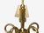 Danish Modern, Chandelier, Patinated Brass, Denmark, 1950s For Sale - Image 9 of 13