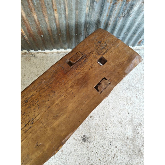 Brutalist Workbench Console, 1890s For Sale - Image 15 of 18