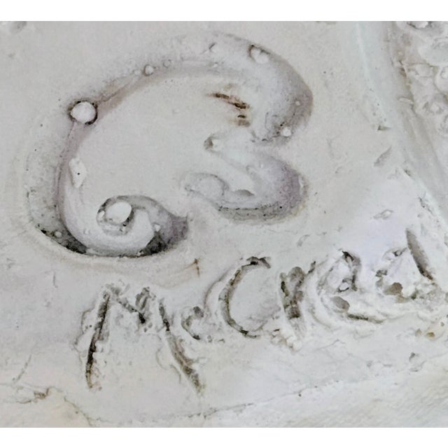 1970s Comanche Pottery Sun Sculpture by McCrea – Standing Mississippi Mud Volcanic Texture Brutalist Art For Sale - Image 11 of 11
