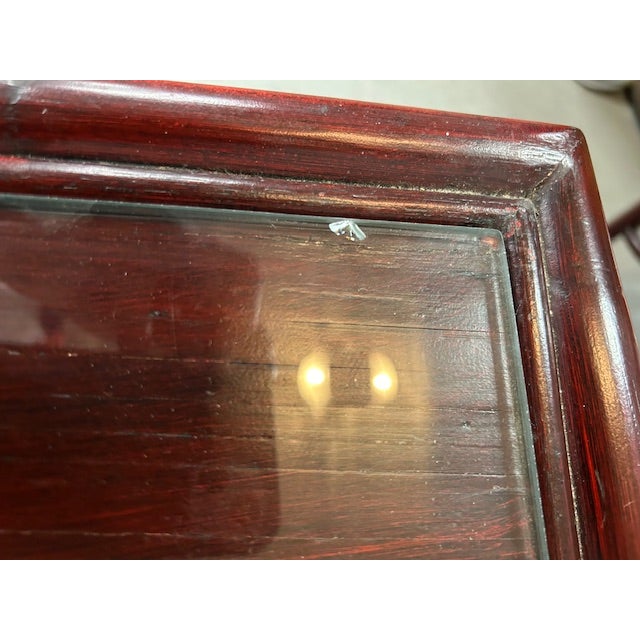 Late 20th Century Vintage Rattan Writing Desk and Chair for Worrells - Set of 2 For Sale - Image 12 of 12