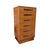 Vintage mid-century modern teak and Afromosia tall chest of drawers designed by V.B. Wilkins for G-Plan’s “Fresco” range...