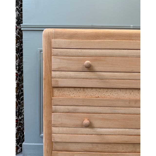 Vintage Beechwood Chest of Drawers, 1950s For Sale - Image 10 of 13