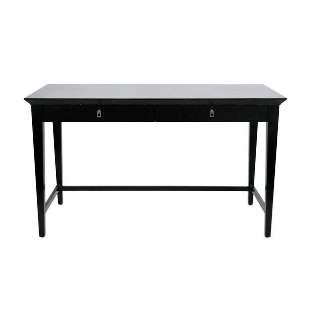 Black Amadé Desk in Black Oak from Wiener Werkstätte, 1990s For Sale - Image 8 of 8