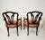 Vintage French Style Carved Armchairs - Pair For Sale - Image 4 of 12