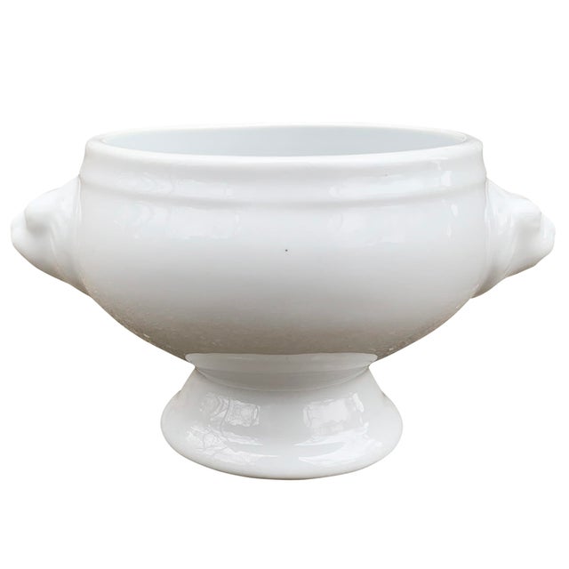 Vintage French Porcelain Lion Soup Bowls Set of 8 Chairish