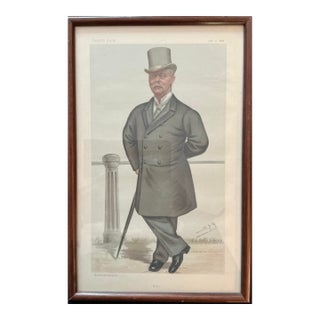 Late 19th Century Spy, Print Vanity Fair Colonel John J Macdonnell For Sale