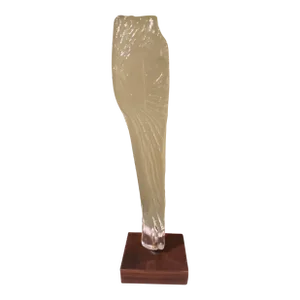 Contemporary Bengt Edenfalk for Skruf Glassworks of Sweden Modernisr Glass Ice Sculpture