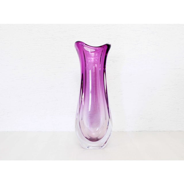 Large Murano Glass Vase For Sale - Image 11 of 11