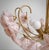 Large Exquisite Mid-Century Murano Glass Floral Chandelier, 1970s For Sale - Image 4 of 7