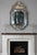 Offered for sale is an Octagonal hand-cut and etched-shaped Venetian glass mirror frame with beveled glass glass...