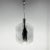 Mid-Century Chrome & Murano Glass Chandelier, Italy, 1970s For Sale - Image 3 of 11