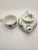 1960s 1960's Berries and Leaves Design Porcelain Tea Pot With Lid and Cup For Sale - Image 5 of 12