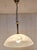 2000 - 2009 Vintage Pendant Lamp with Marbled White Glass Shade from Honsel, 2000s For Sale - Image 5 of 9