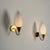 Brass Wall Lamps with Opaline Glass by Paavo Tynell, 1940s, Set of 2 For Sale - Image 10 of 18