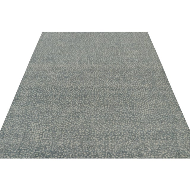 Not Yet Made - Made To Order Rug & Kilim’s Oversized Spot Rug in Dusty Blue, 12x14 For Sale - Image 5 of 8