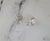 Freshwater Pearl Diamond Earrings .36cttw 14k White Gold, 2 Pieces For Sale - Image 4 of 4