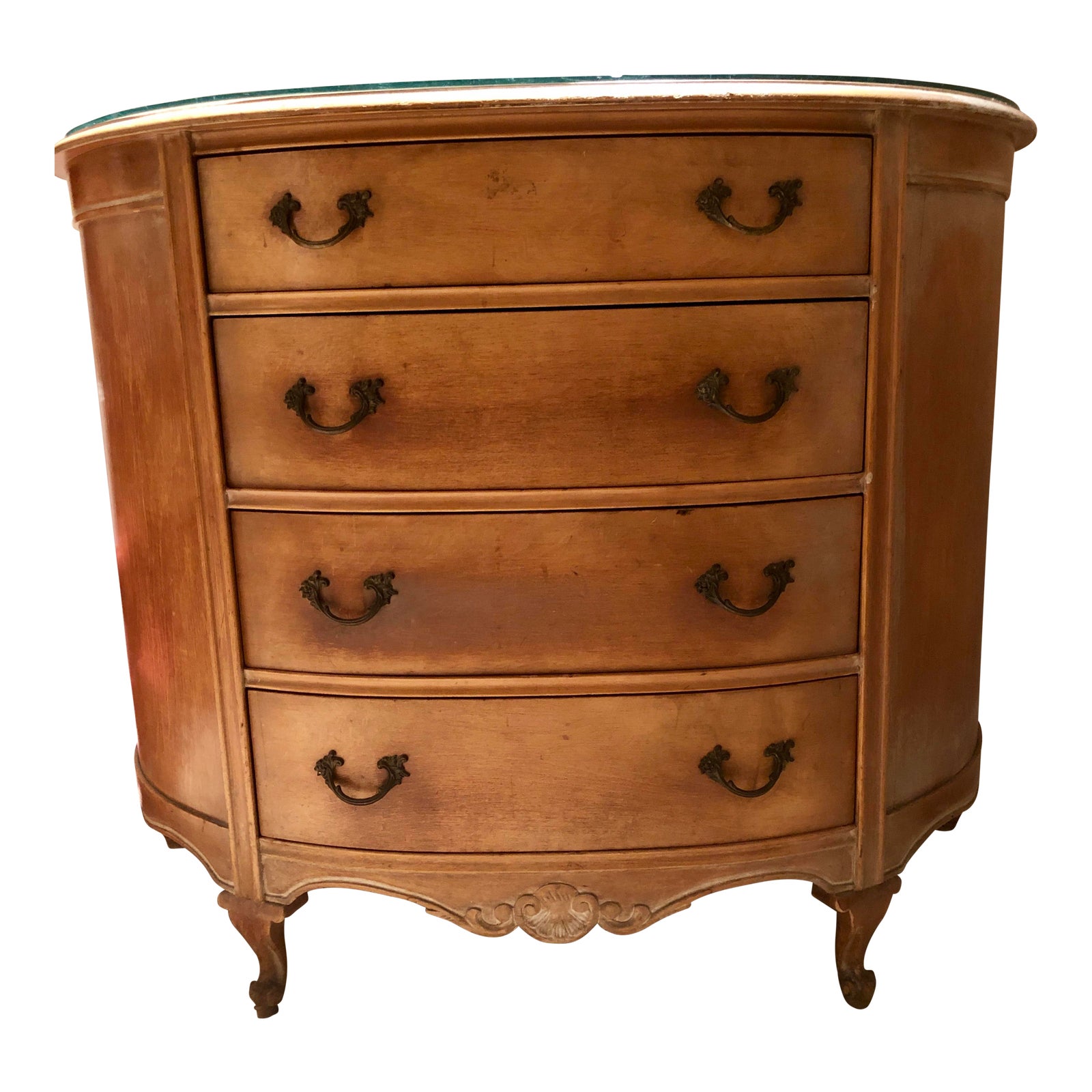 French Bombay Dresser With Blond Finish Chairish