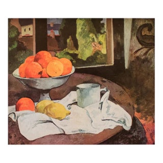 1940s After Paul Gauguin, "Still Life" First Edition Swiss Full-Color Print For Sale