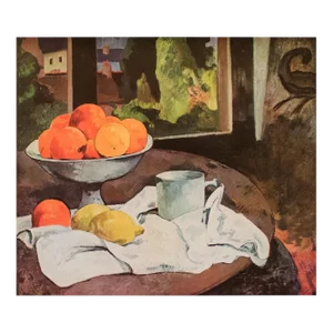 1940s After Paul Gauguin, "Still Life" First Edition Swiss Full-Color Print