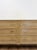Beige Vintage MCM Gray Washed Blonde Dresser Six Drawer With Metal Handles For Sale - Image 8 of 13