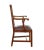 Wood 19th Century Shepherds Crook Oak Armchair, 1840s For Sale - Image 7 of 9