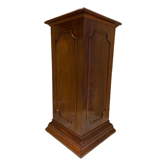 Mahogany Pedestal From Burton Ching For Sale