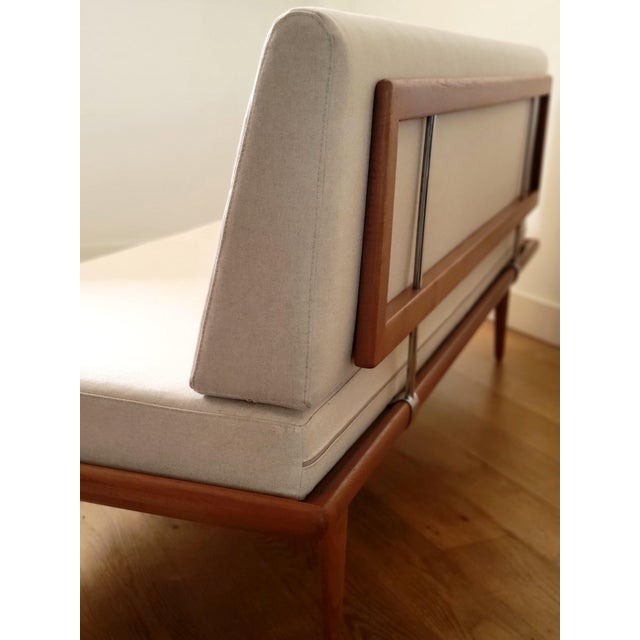 Danish Teak Daybed by Peter Hvidt and Orla Mølgaard-Nielsen for France & Søn / France & Daverkosen, 1950s For Sale - Image 12 of 18