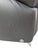 Animal Skin Vladimir Kagan Wingback American Leather Studio Fiftyish Black Leather Sofa Silver-Toned Feet For Sale - Image 7 of 7