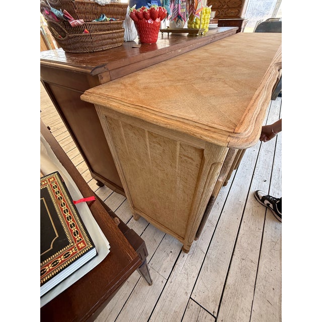 1910s French Louis XV Provincial Bleached Sideboards For Sale - Image 4 of 12