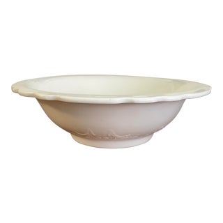 Large Antique Ironstone Bowl For Sale