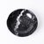 Mid-Century Italian Black Marble with White Grains Round Bowl, 1950s For Sale - Image 11 of 18