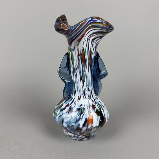 Modern Murano Glass Vase from Fratelli Toso, 1970s For Sale - Image 3 of 11