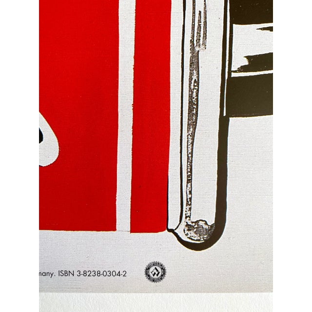 Andy Warhol Foundation Vintage 1993 Lithograph Print Pop Art Poster " Campbell's Soup Can " 1962 For Sale - Image 9 of 12