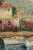 Framed Oil Painting on Canvas Harbour Scene Artist Signed For Sale - Image 17 of 18