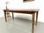 Farmhouse Table in Walnut with Tapered Legs, 1950s For Sale - Image 3 of 18