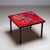Coffee Table with red tiles, signed Elli Bianchetti, Italy Mid-20th century For Sale - Image 9 of 9