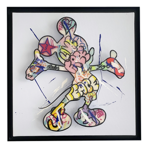Shelby, Mickey Peace, Metal on Canvas