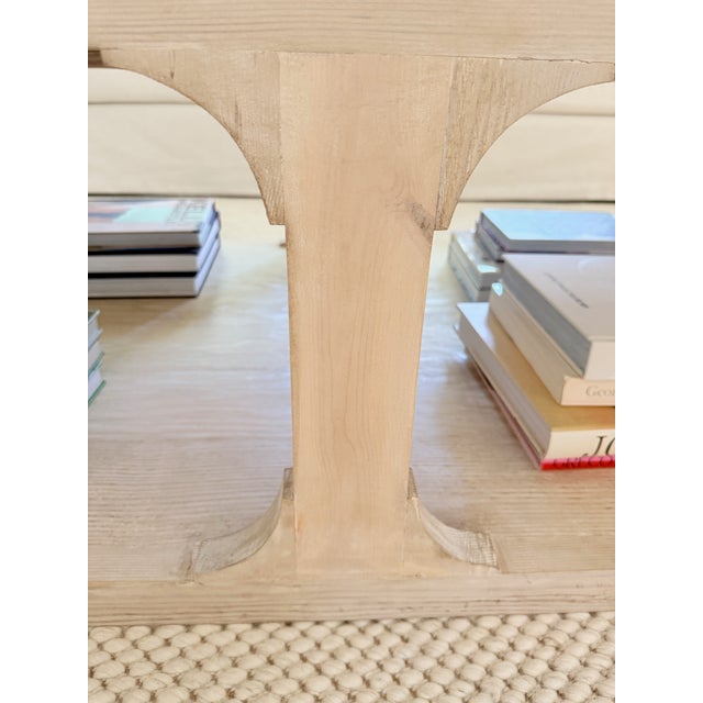 Ming Arched Rectangular Coffee Table For Sale - Image 10 of 14