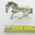 Vintage Italian Large Galloping Horse Figurine in Silver, Arezzo, 1970s For Sale - Image 11 of 12
